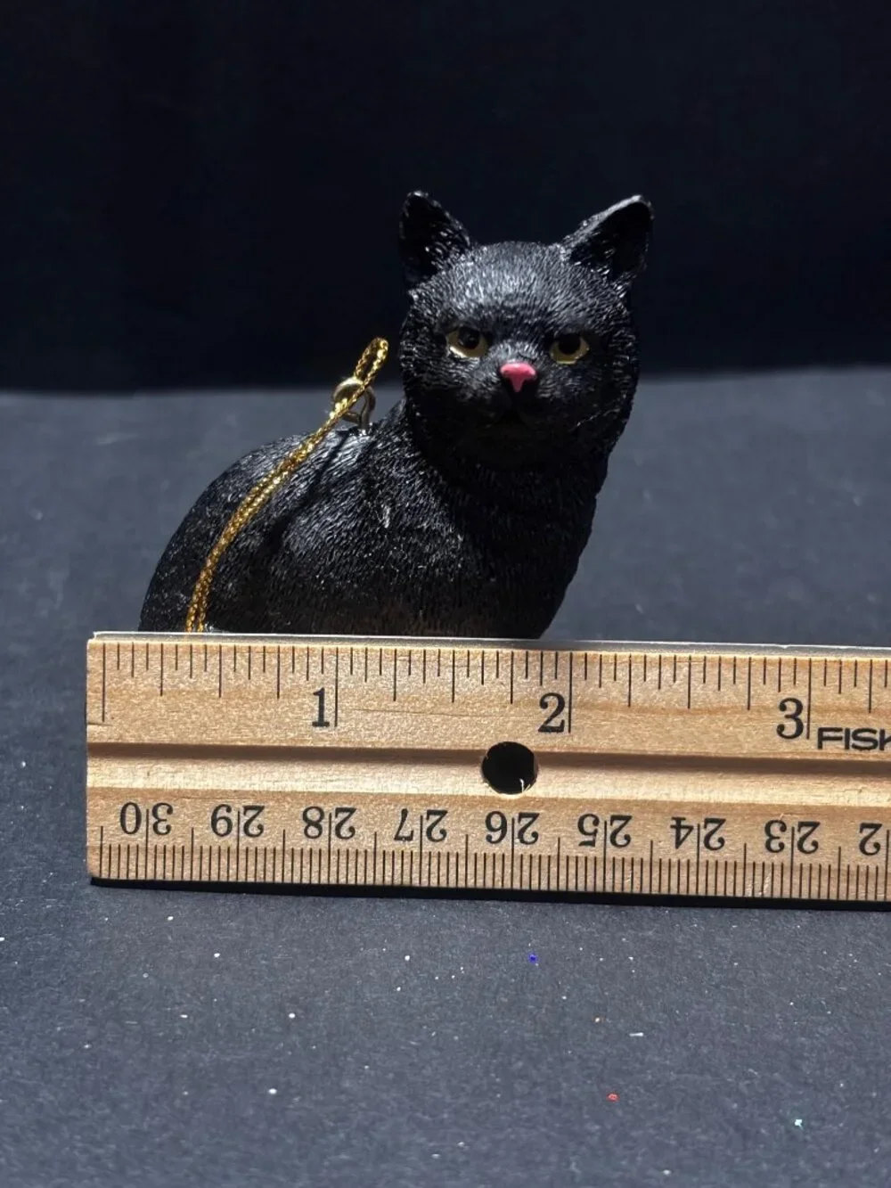 Cat Fanciers Association Christmas Ornament Figurine Hand Painted Resin